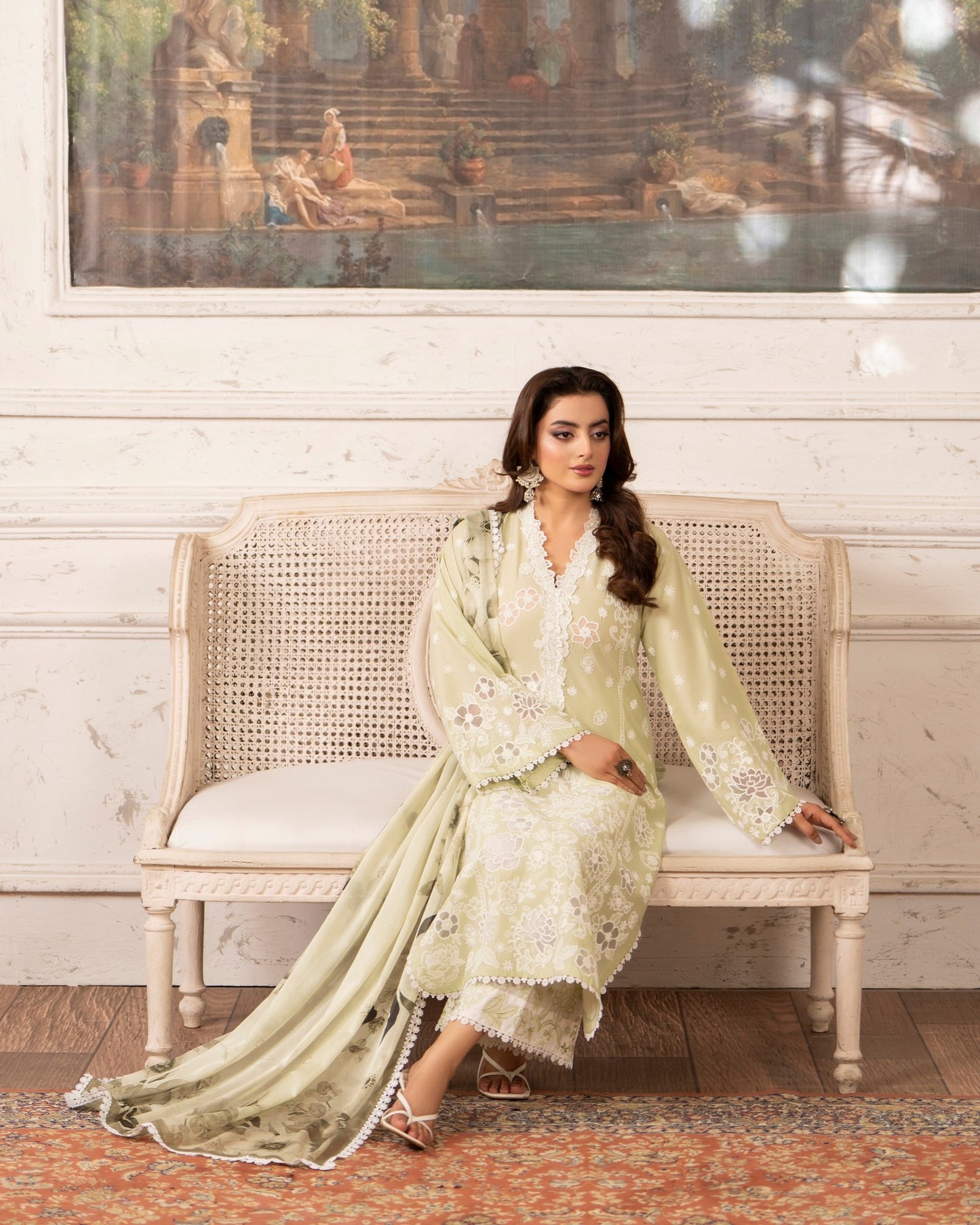 Karma Tabeer 1566 Olive Dew