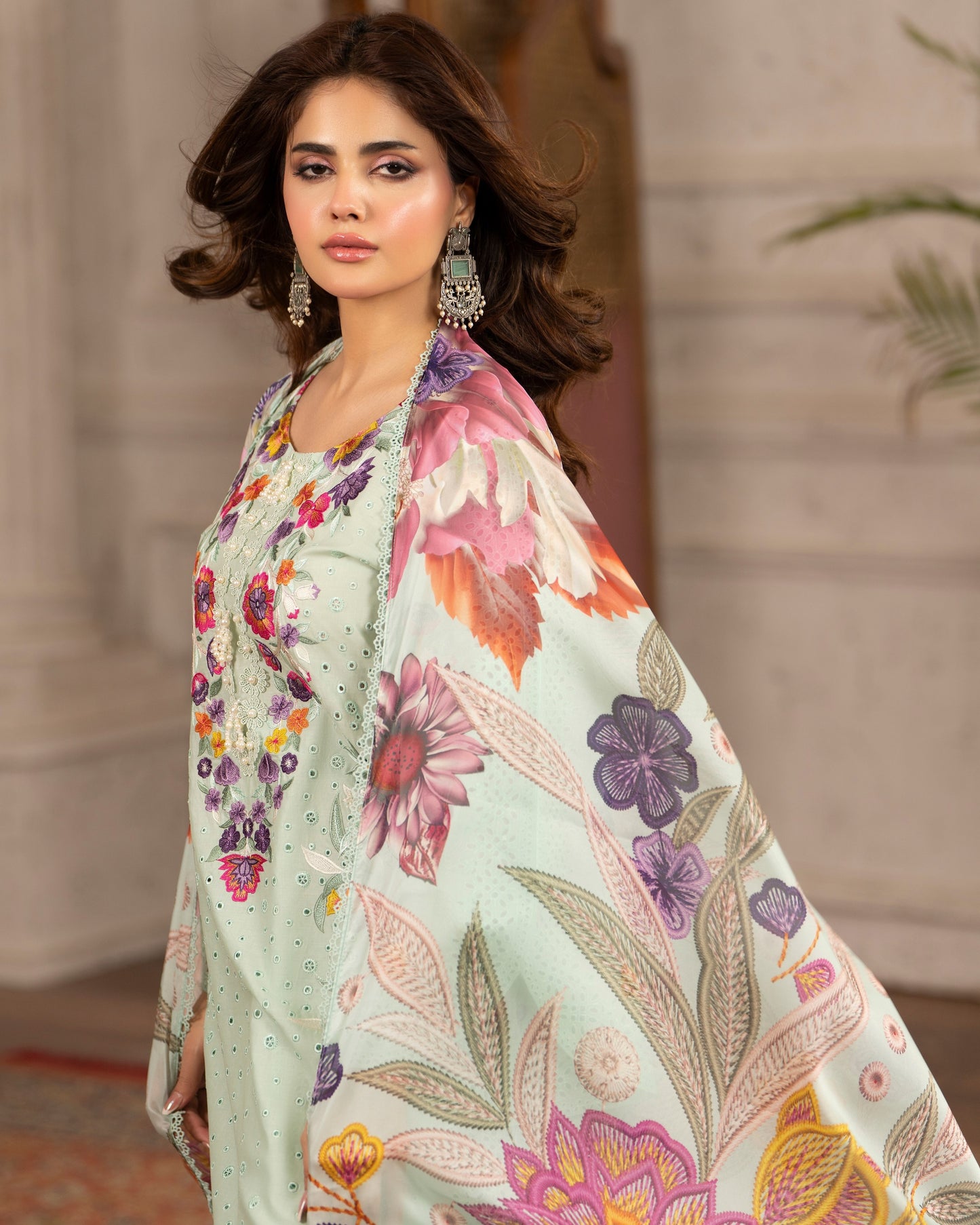 Karma Tabeer 1564 Aqua Flora