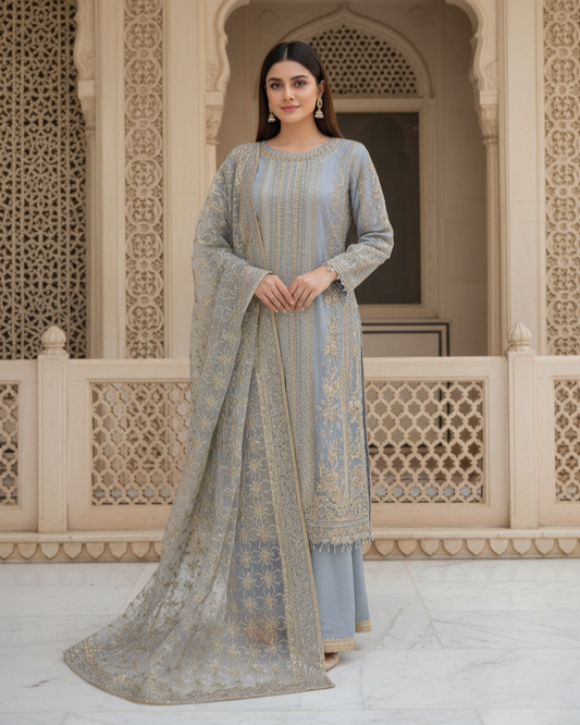 The Mughal Azure Grey