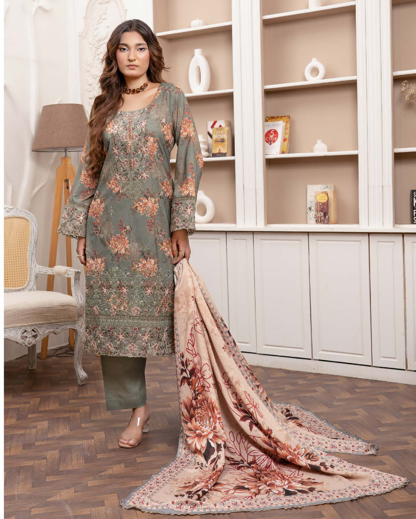 Munira Virasat Dhanak 02 Green