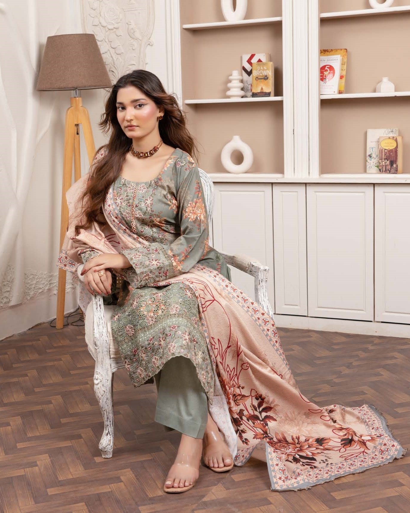 Munira Virasat Dhanak 02 Green