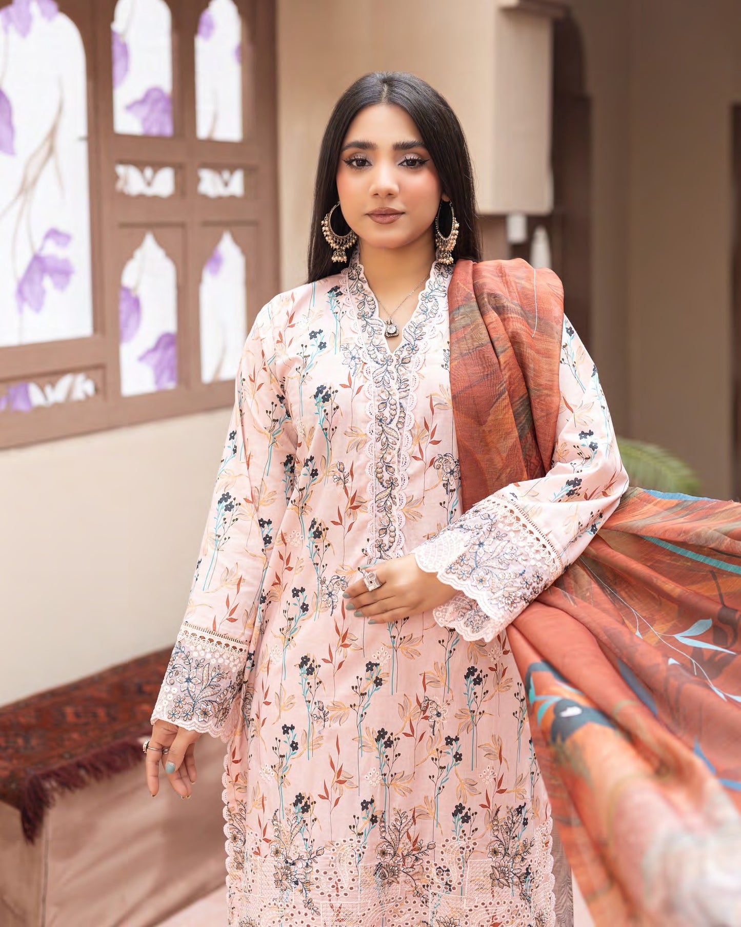 Munira Mehru Lawn MSL 02 Pink