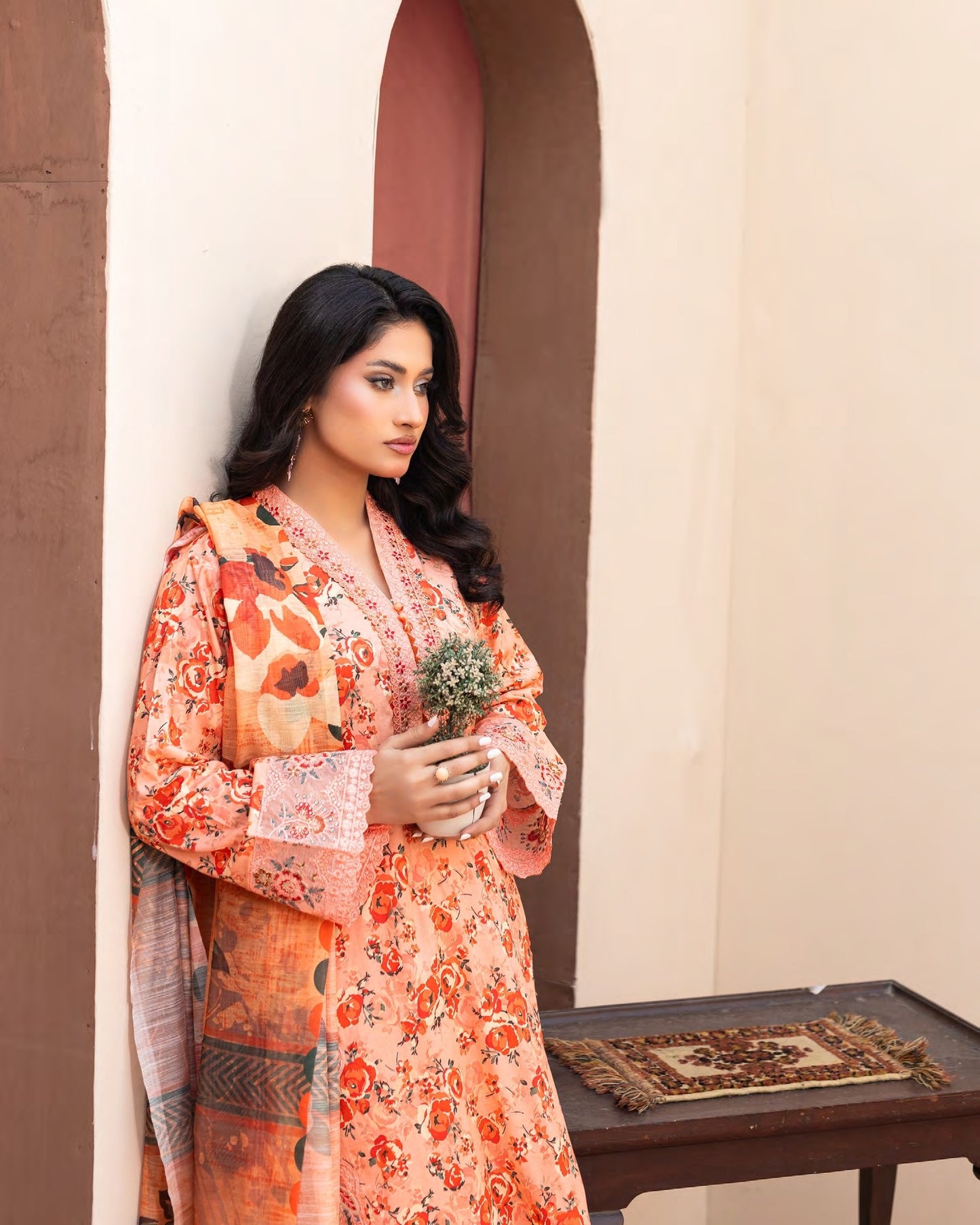 Munira Mehru Lawn MSL 04 Peach