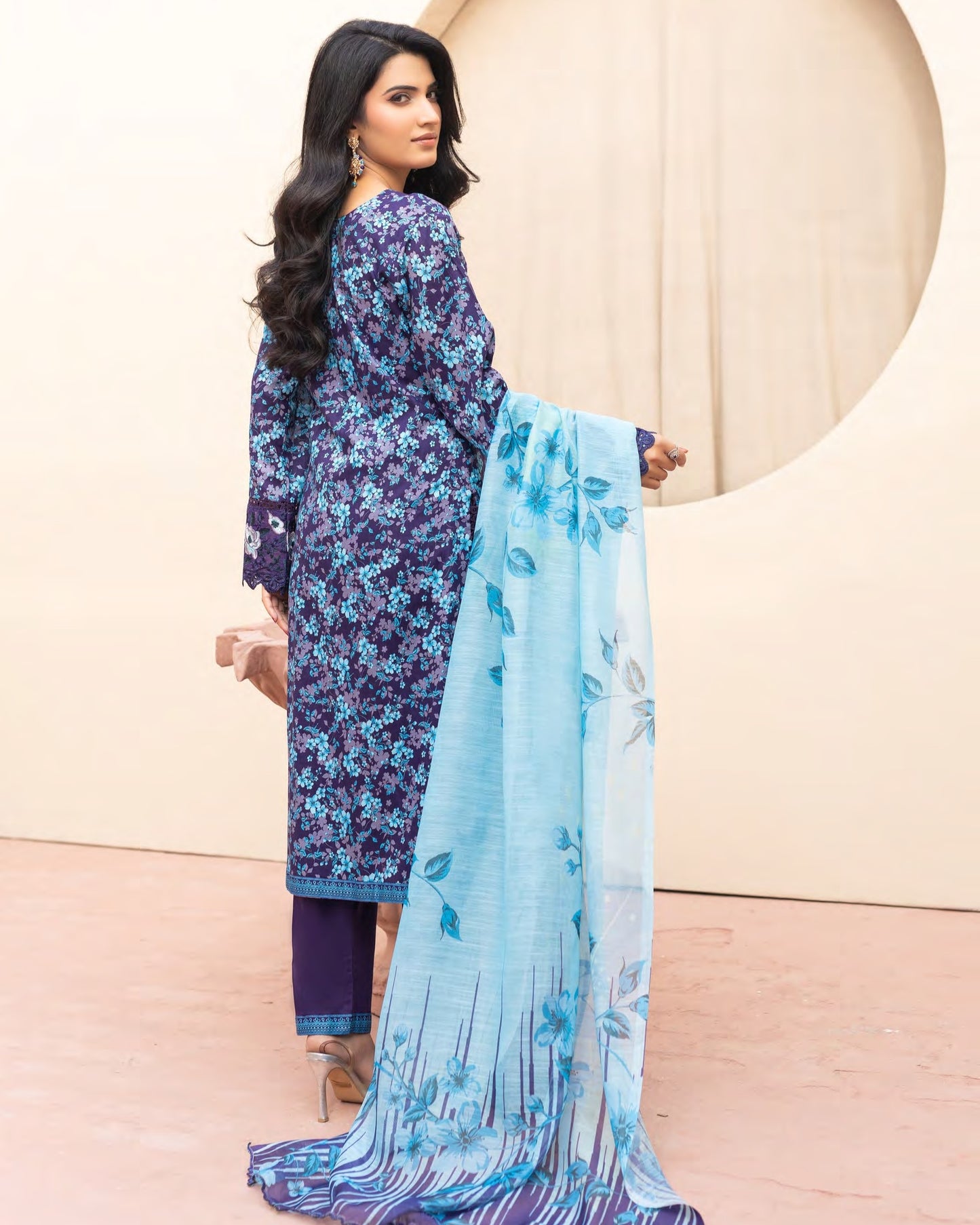 Munira Mehru Lawn MSL 05 Purple