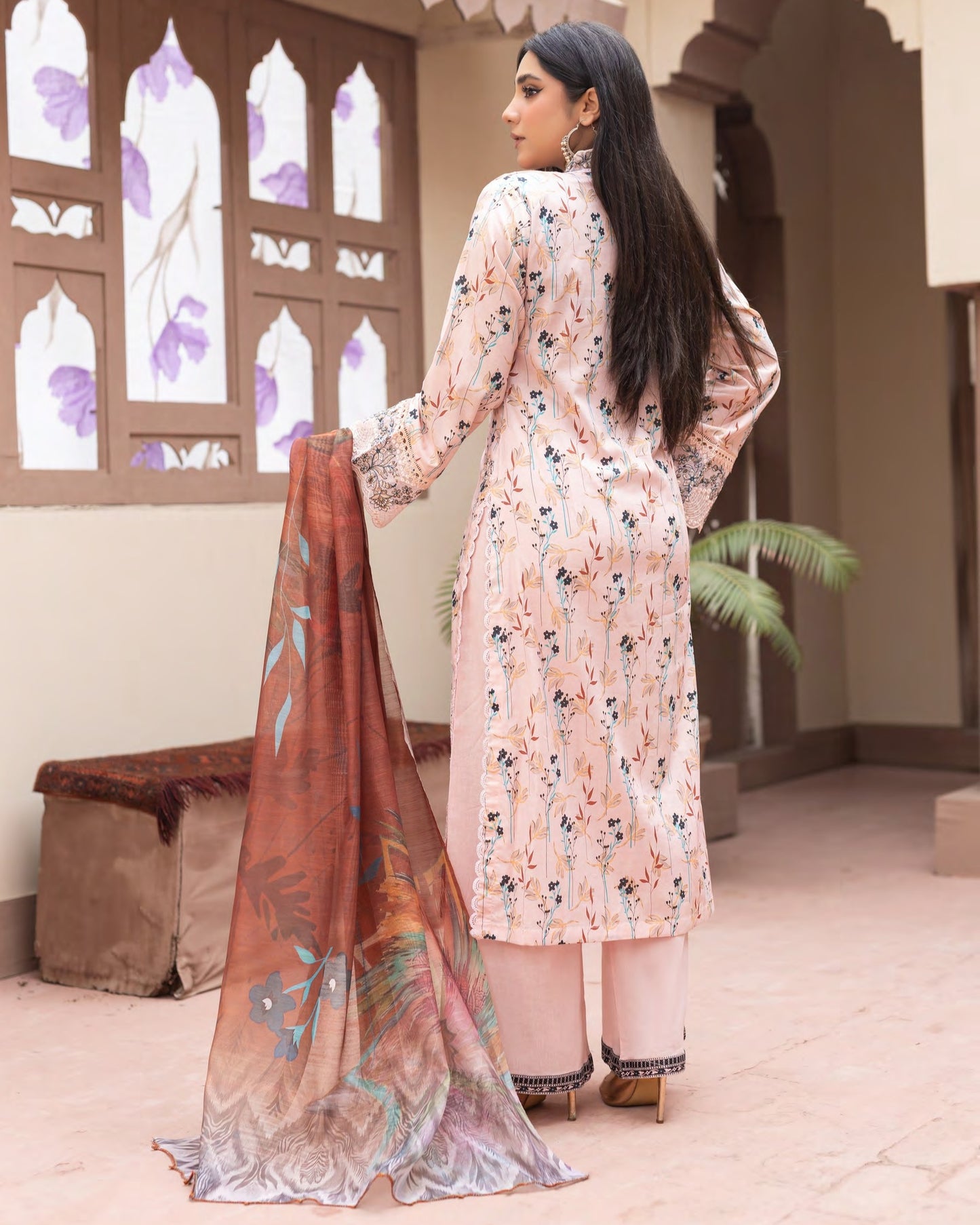 Munira Mehru Lawn MSL 02 Pink