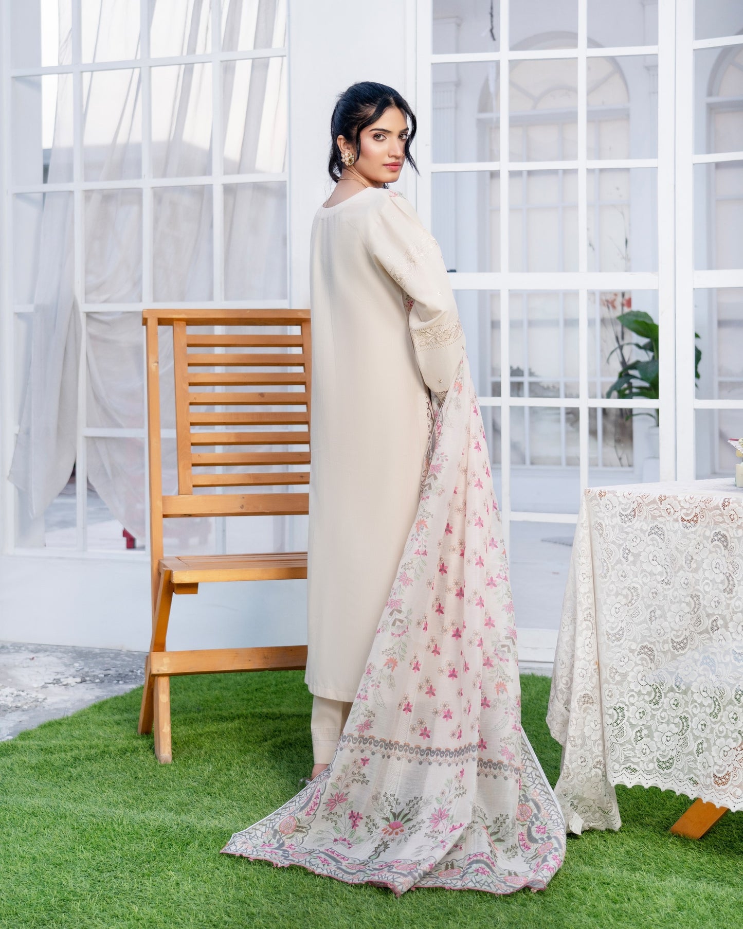 Munira Guman Cotton 05 Cream