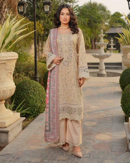 Munira Muam Dhanak 04 Cream