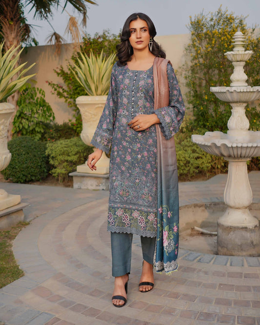 Munira Muam Dhanak 07 Grey