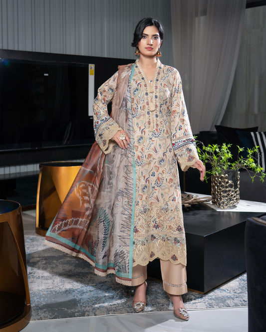 Munira Umeed Lawn 06 Skin
