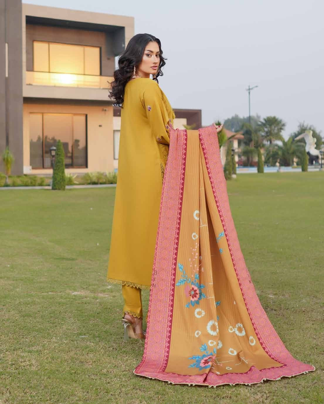 Noor-e-Munira Dhanak MSL 05 Mustard