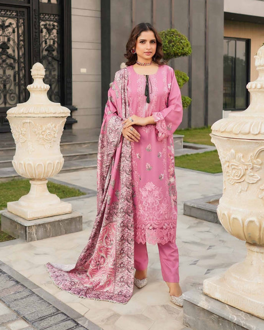Noor-e-Munira Dhanak MSL 07 Rose Pink