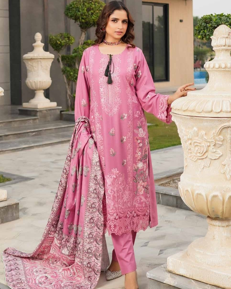 Noor-e-Munira Dhanak MSL 07 Rose Pink