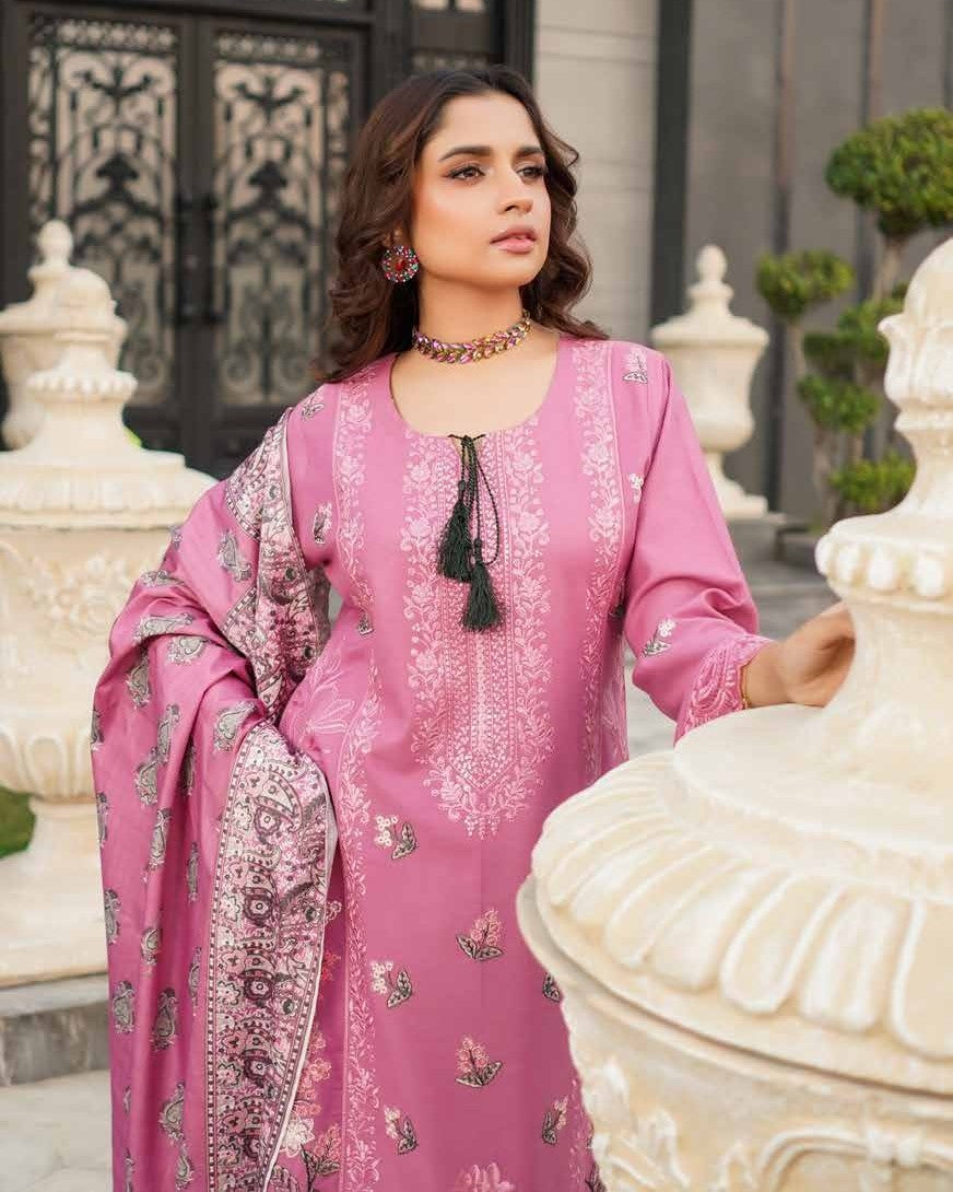 Noor-e-Munira Dhanak MSL 07 Rose Pink