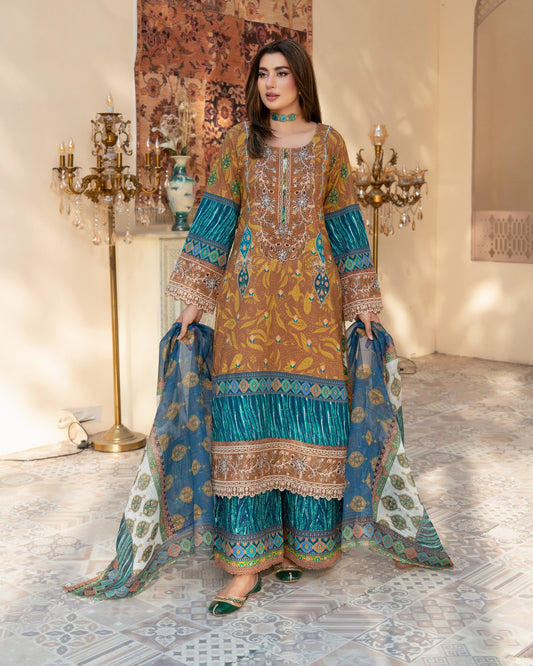 Munira Khwahish 05 Mustard