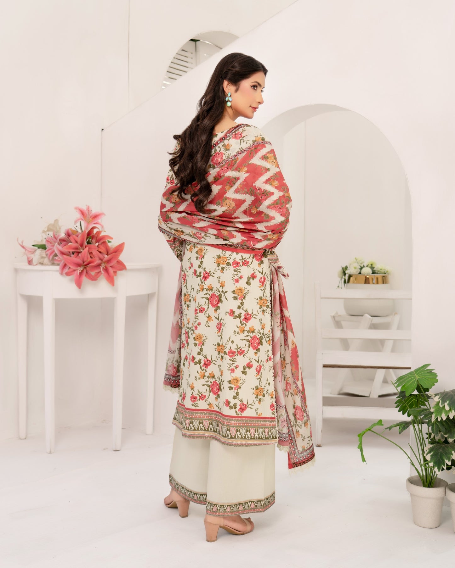 Munira Manzil Lawn 02 Light Mint