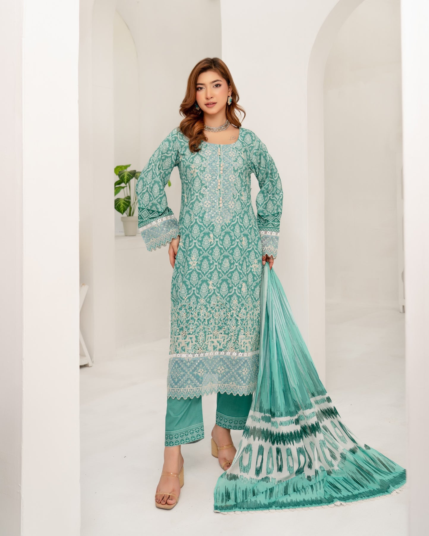 Munira Manzil Lawn 04 C Green