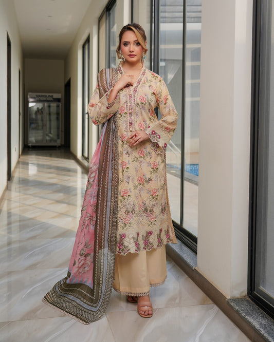 Munira Gulnar Lawn Shirt Skin