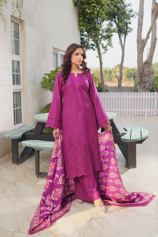 Munira Maan Dhanak MSL 03 Violet