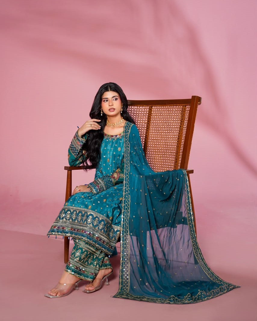 SJ3836 Teal Green