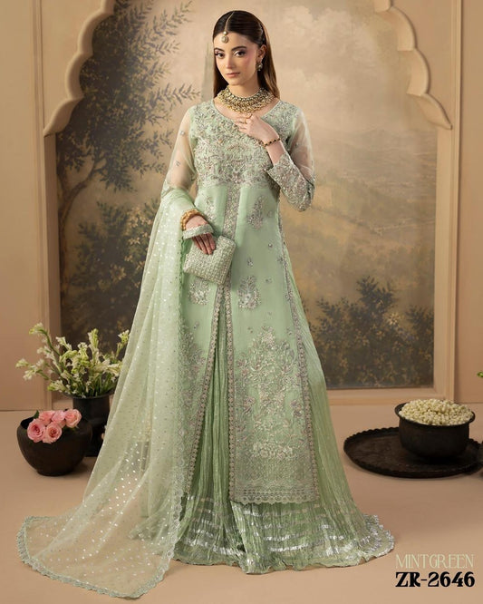 Zardozi ZR 2646 Mint Green