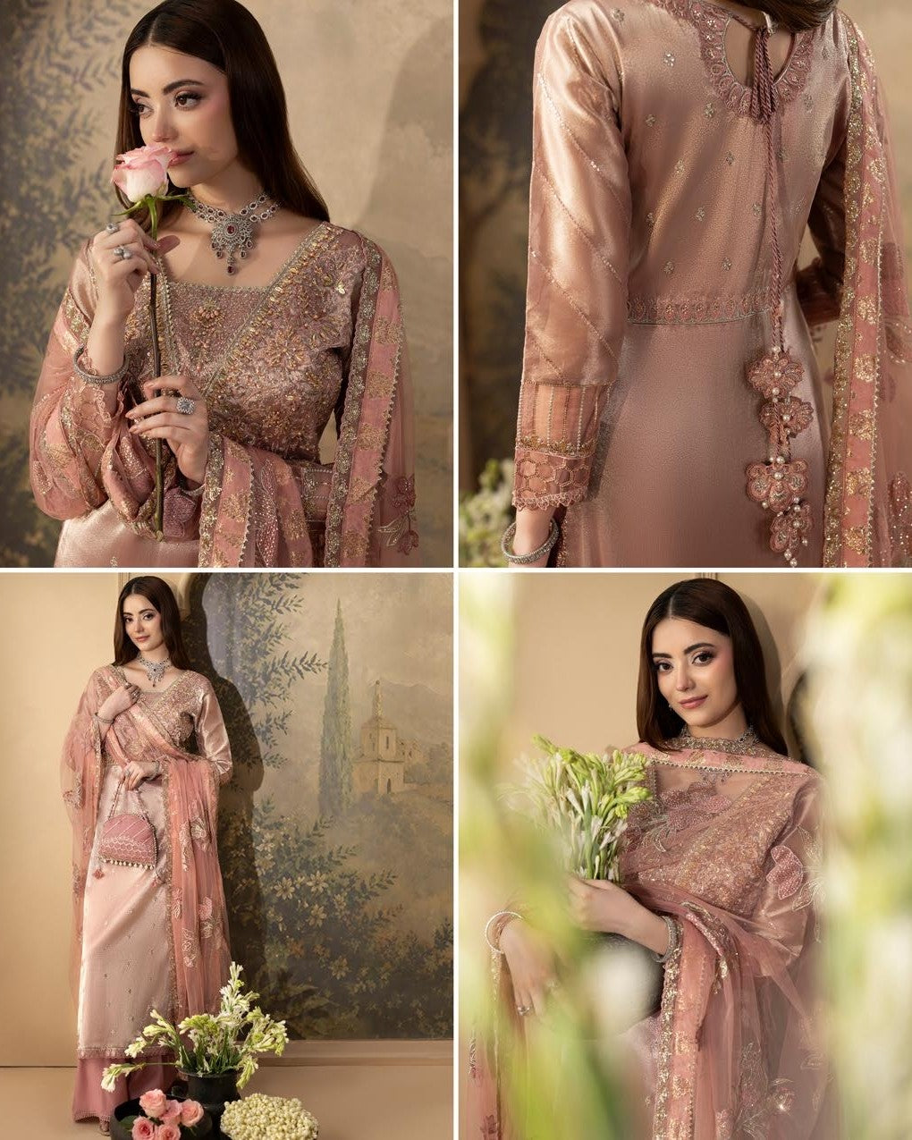 Zardozi ZR 2647 Blush Pink