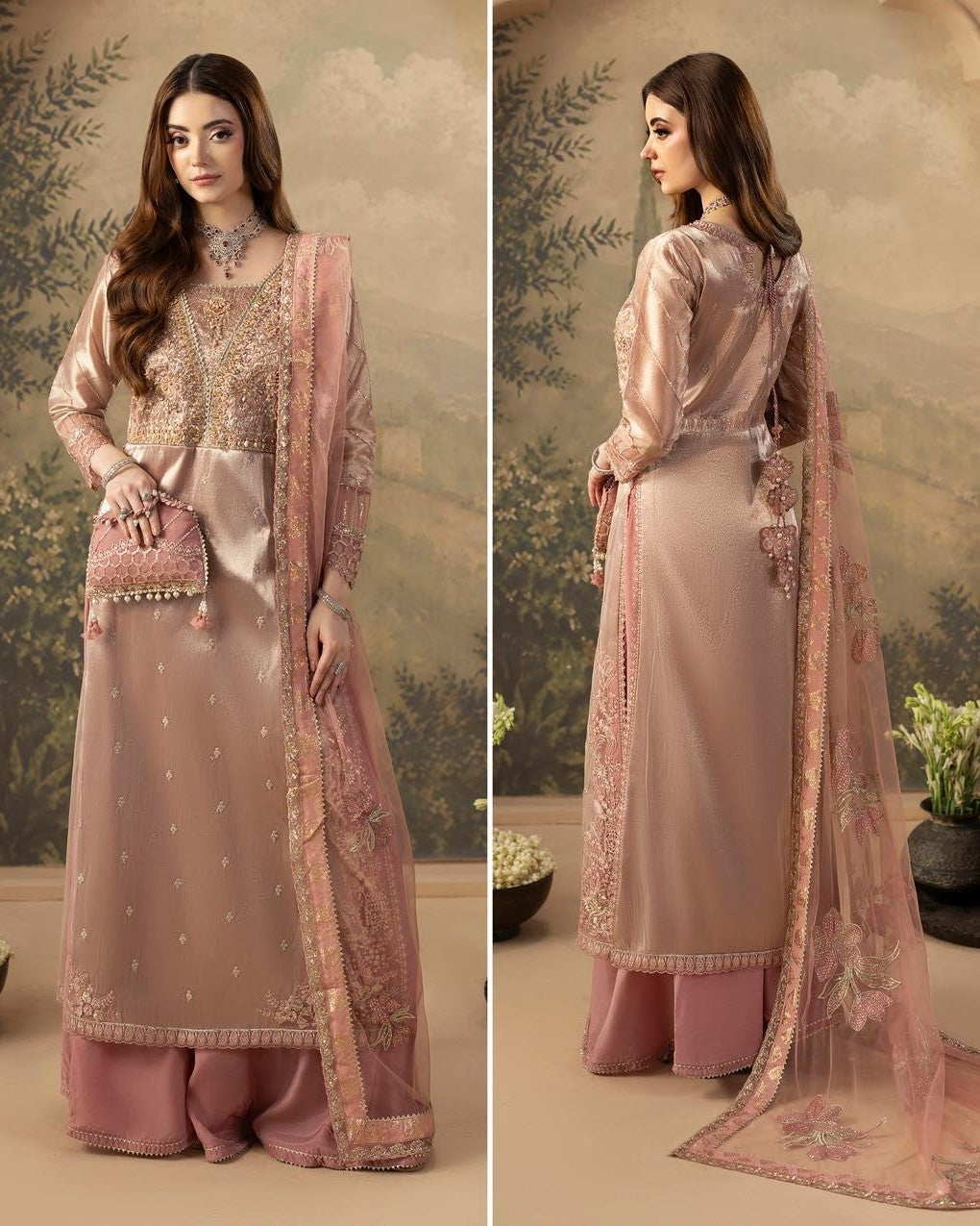Zardozi ZR 2647 Blush Pink