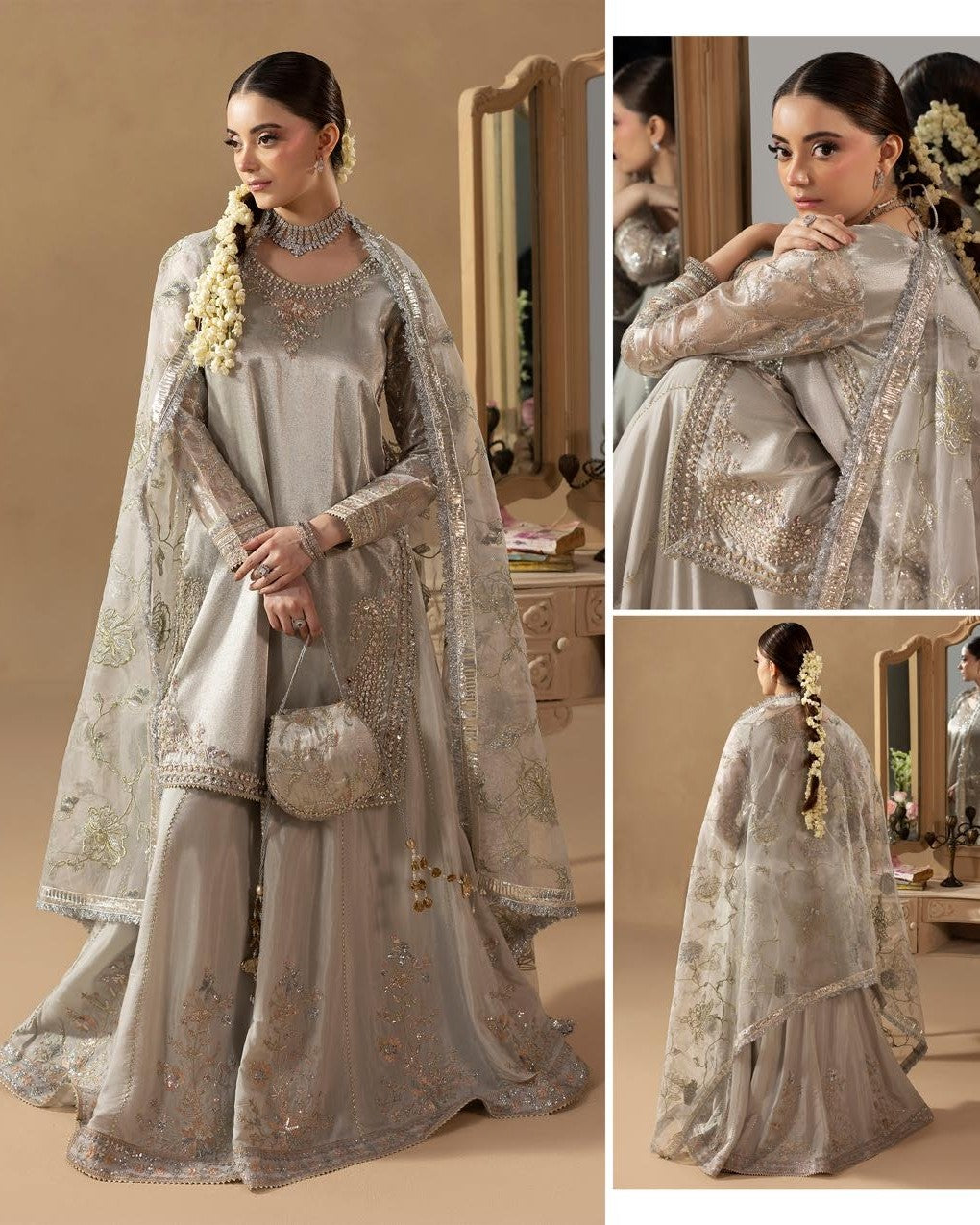 Zardozi ZR 2648 Silver