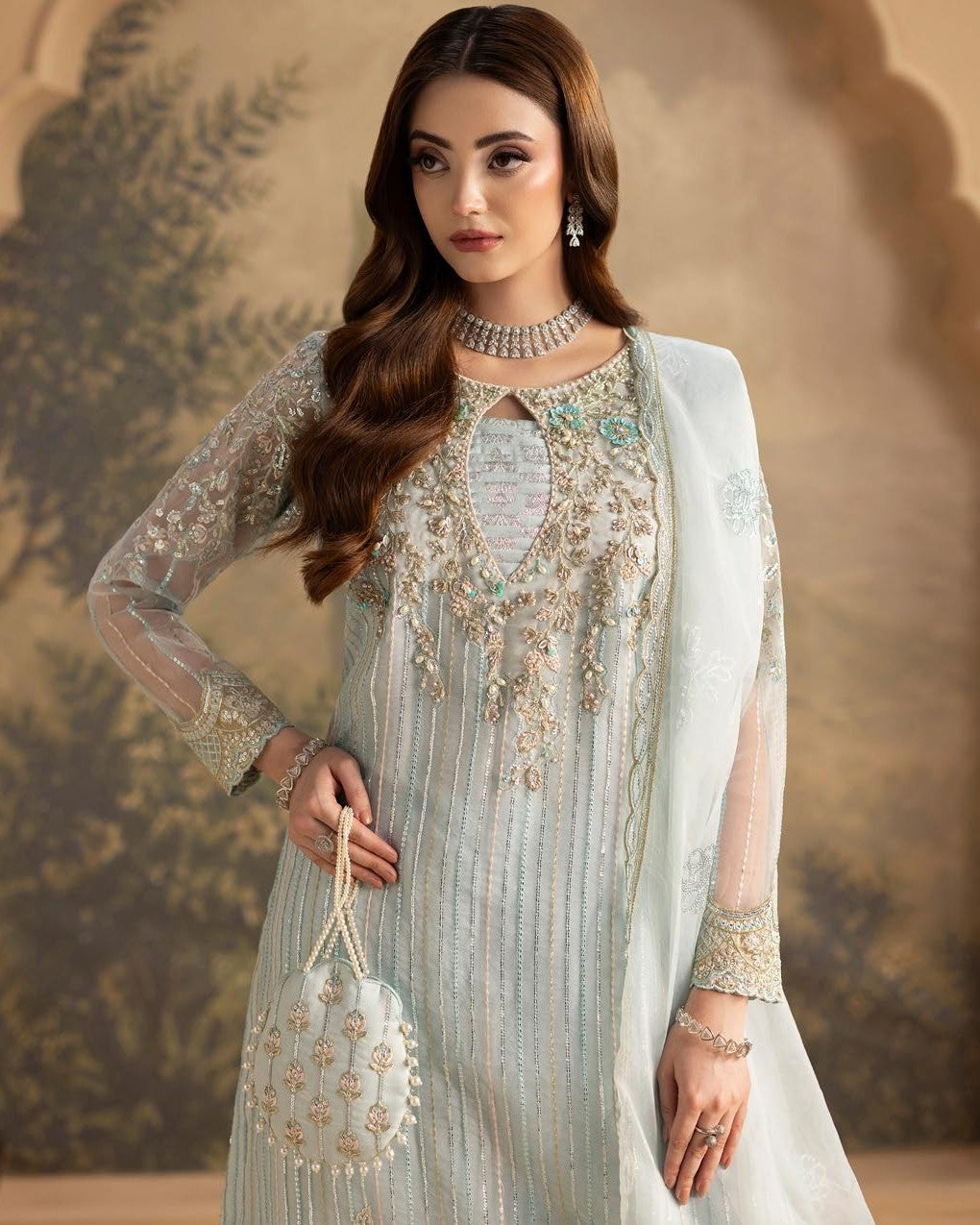 Zardozi ZR 2649 Blue