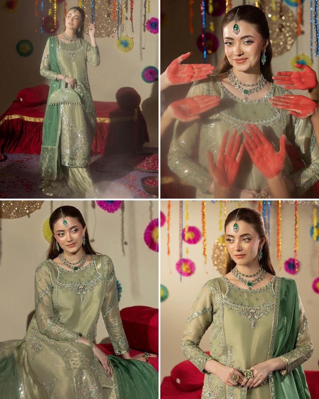 Zardozi Shadi Mubarak ZR 2658 Pista