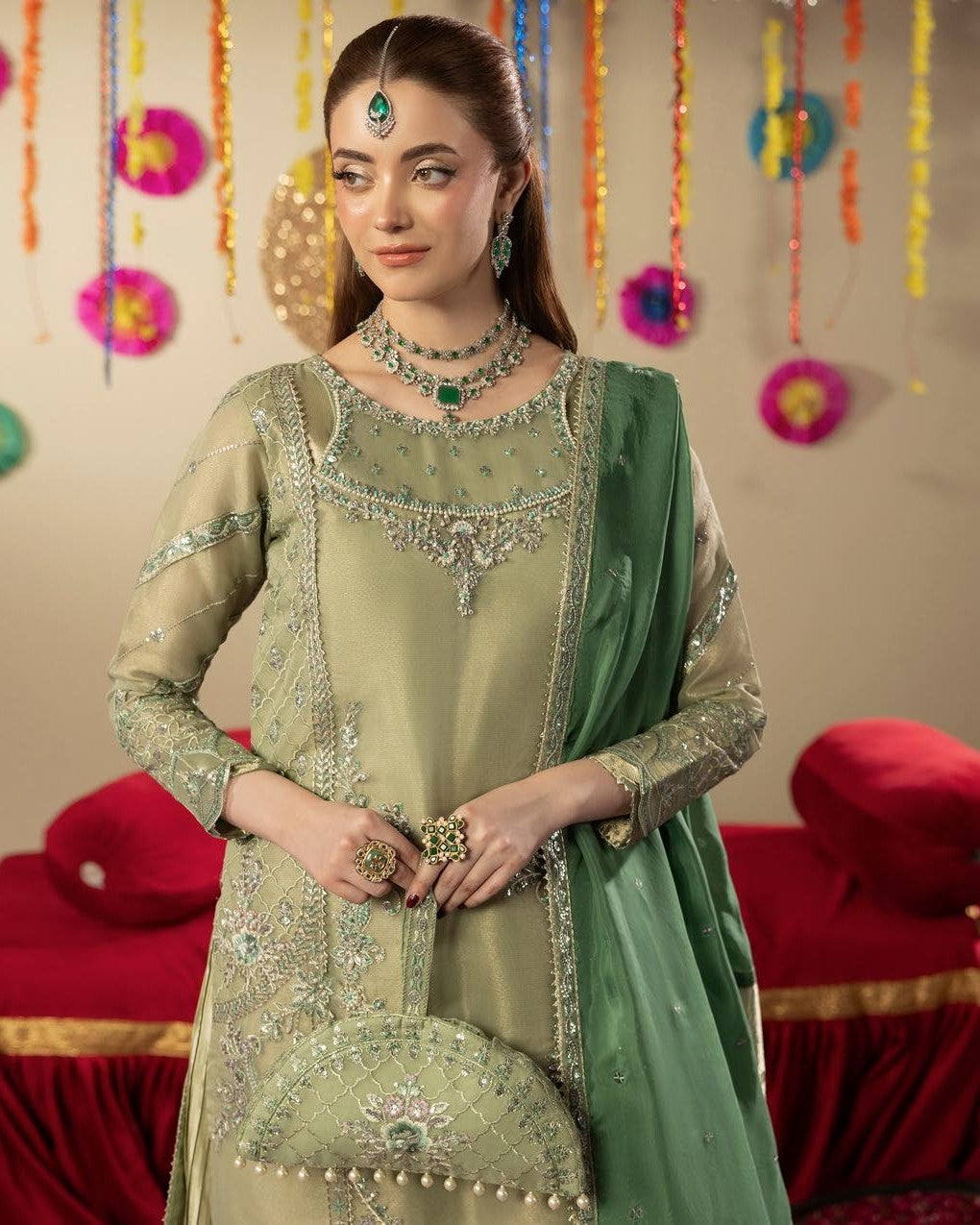 Zardozi Shadi Mubarak ZR 2658 Pista