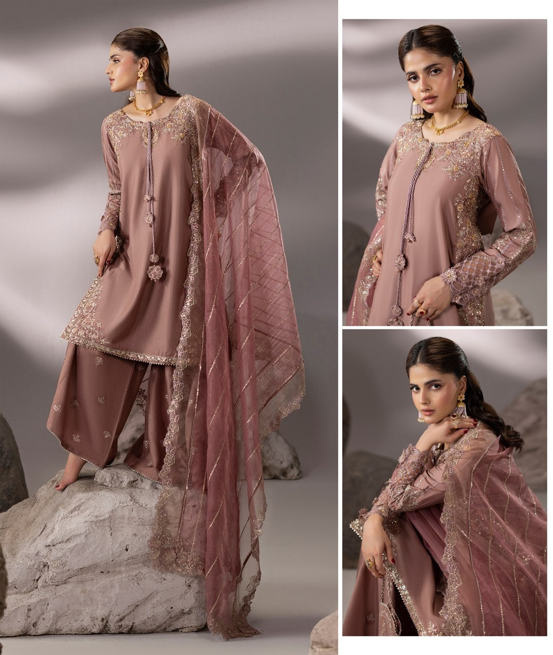 Zardozi Edit 3 ZR 2636 T Pink