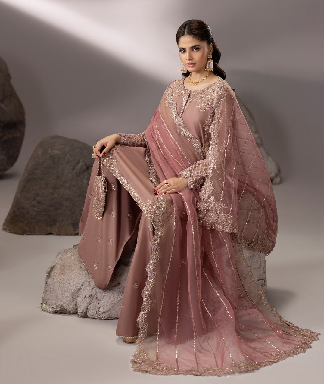 Zardozi Edit 3 ZR 2636 T Pink