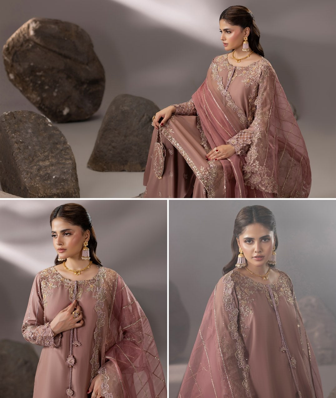 Zardozi Edit 3 ZR 2636 T Pink