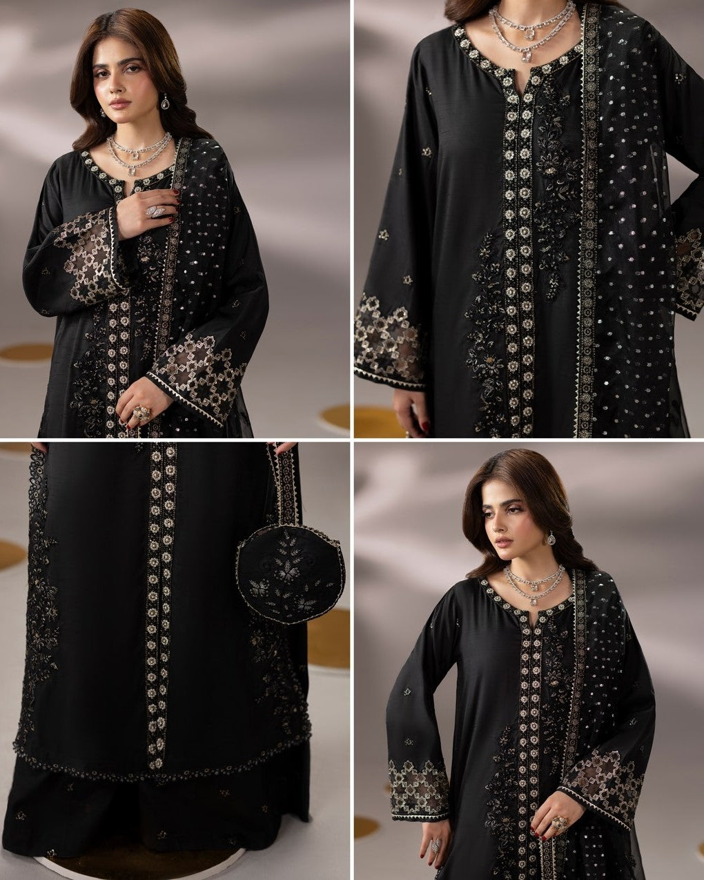 Zardozi Edit 3 ZR 2635 Black