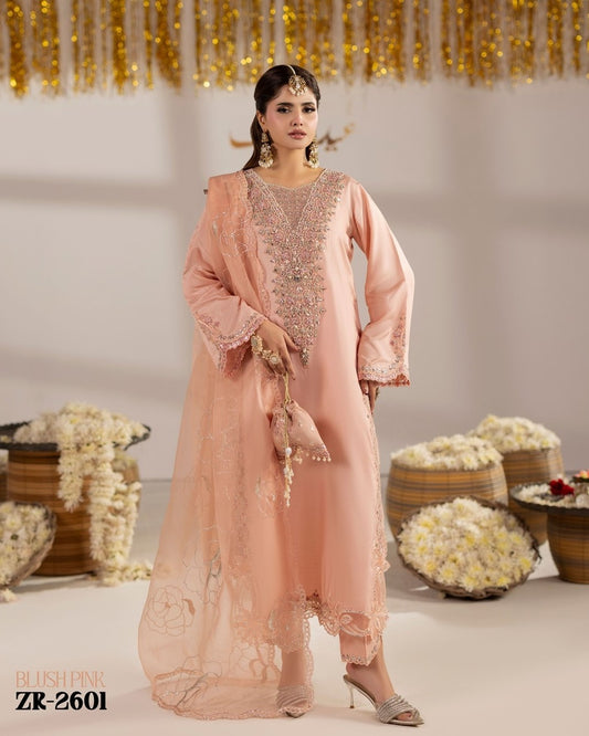 Zardozi Vol III ZR 2601 Blush Pink