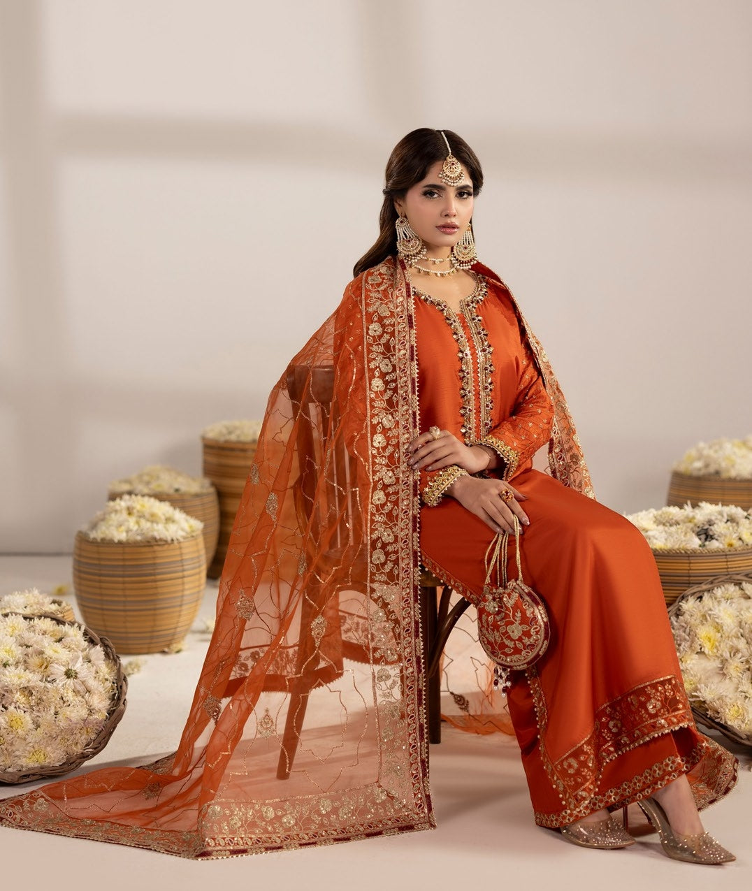 Zardozi Vol III ZR 2602 Rust