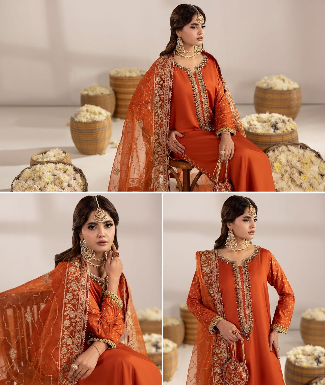 Zardozi Vol III ZR 2602 Rust