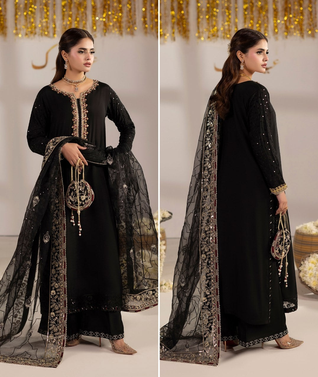 Zardozi Vol III ZR 2602 Black