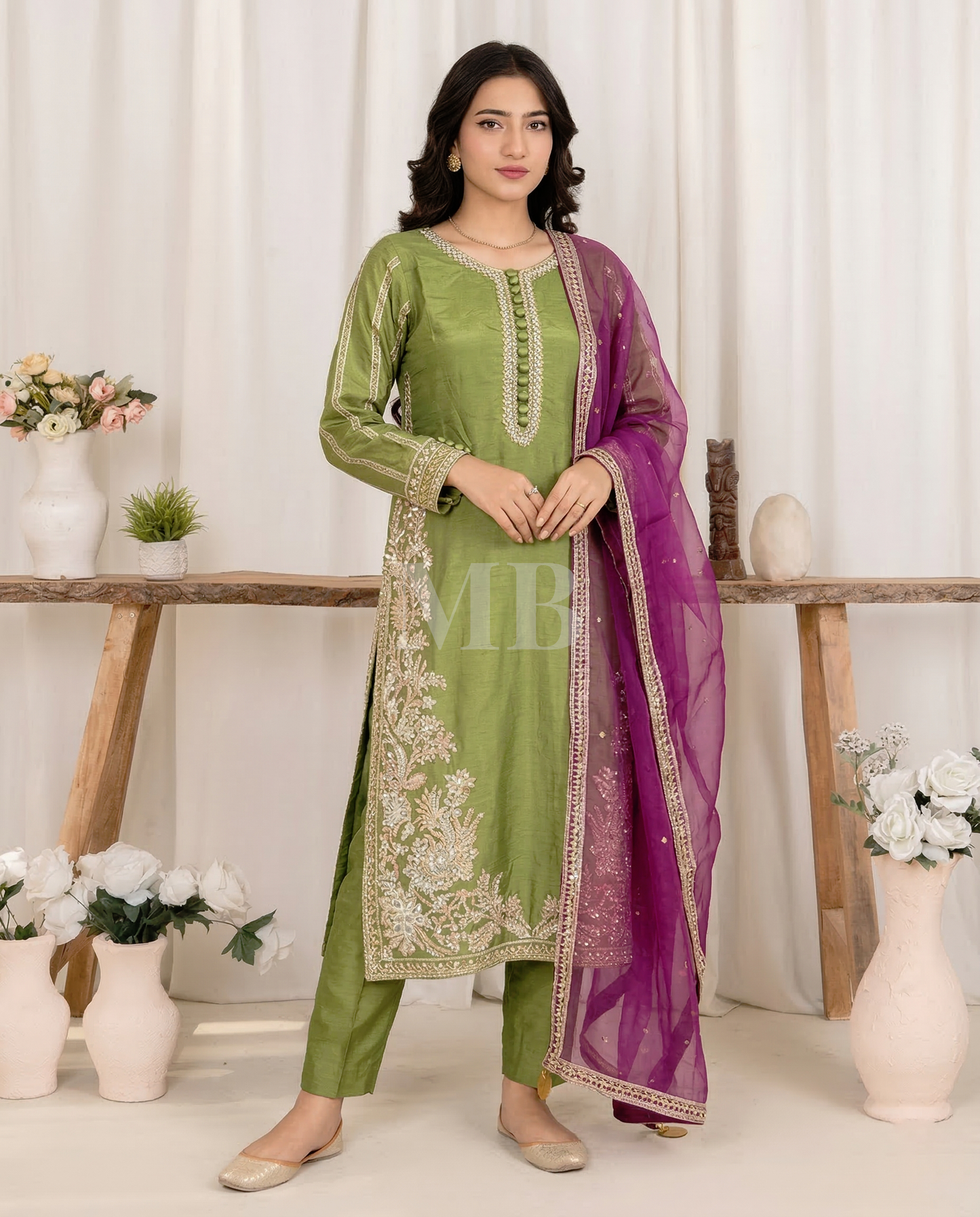 ZQ 2465 Olive Green