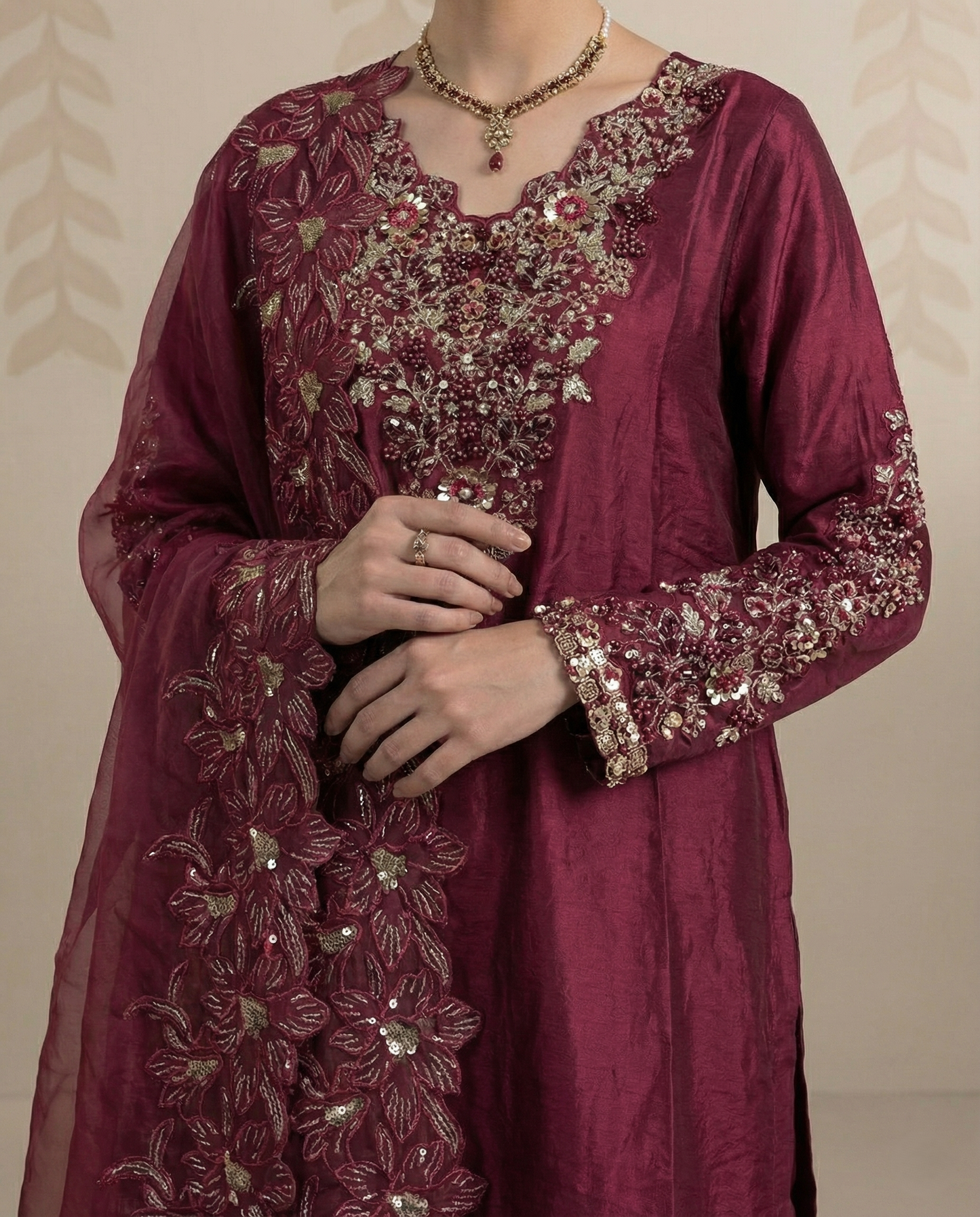 ZQ 2582 Mehroon
