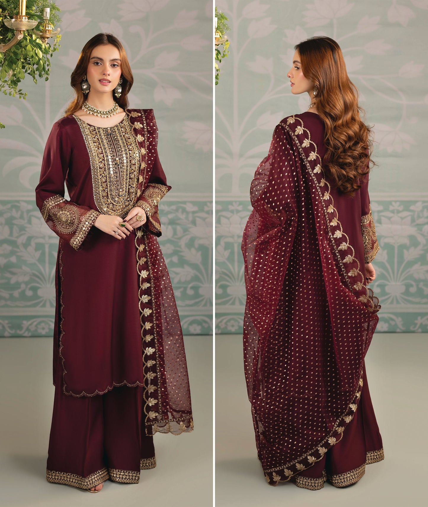 Zardozi ZR 2557 Ruby