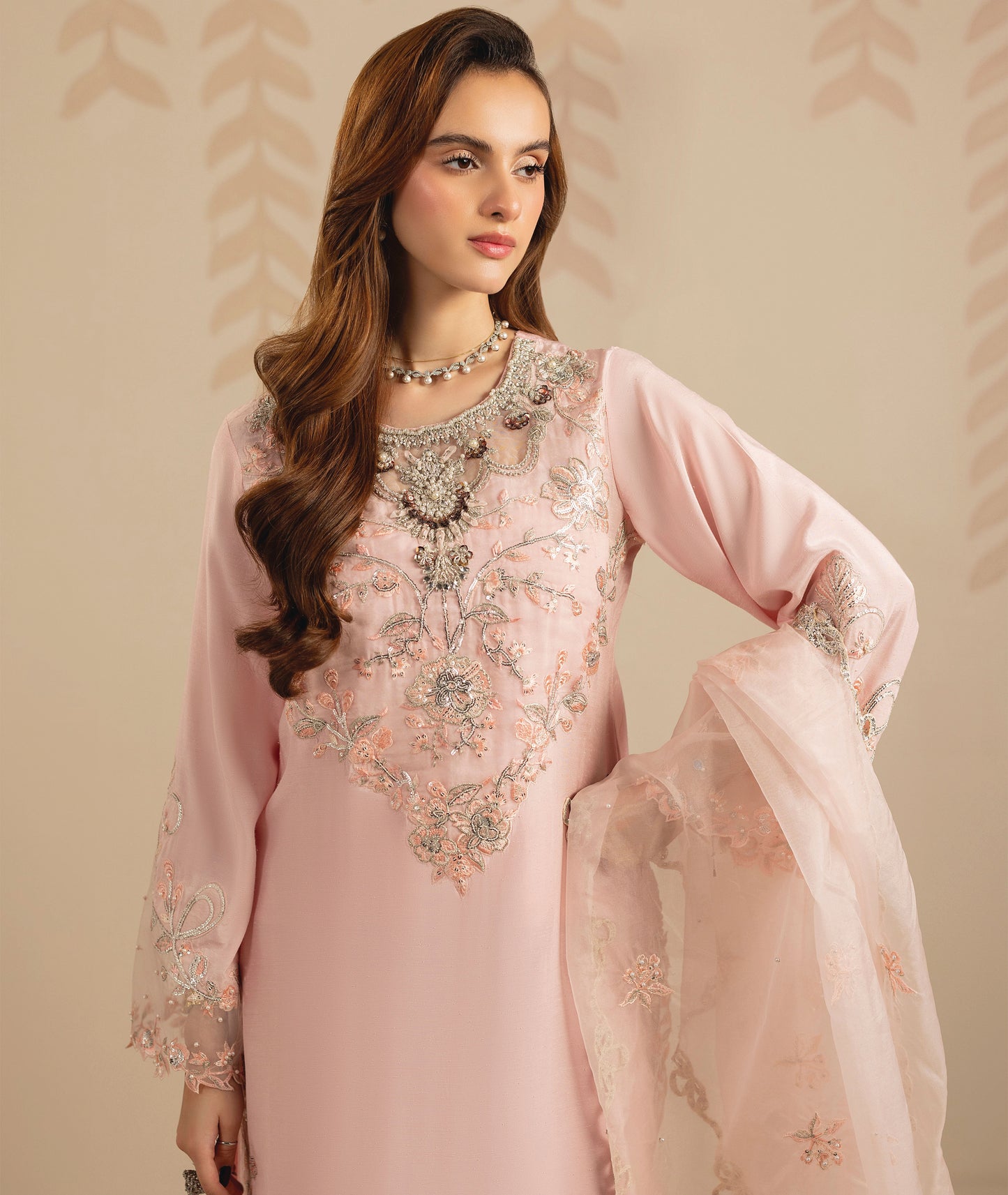 Zardozi ZR 2558 Rose Pink