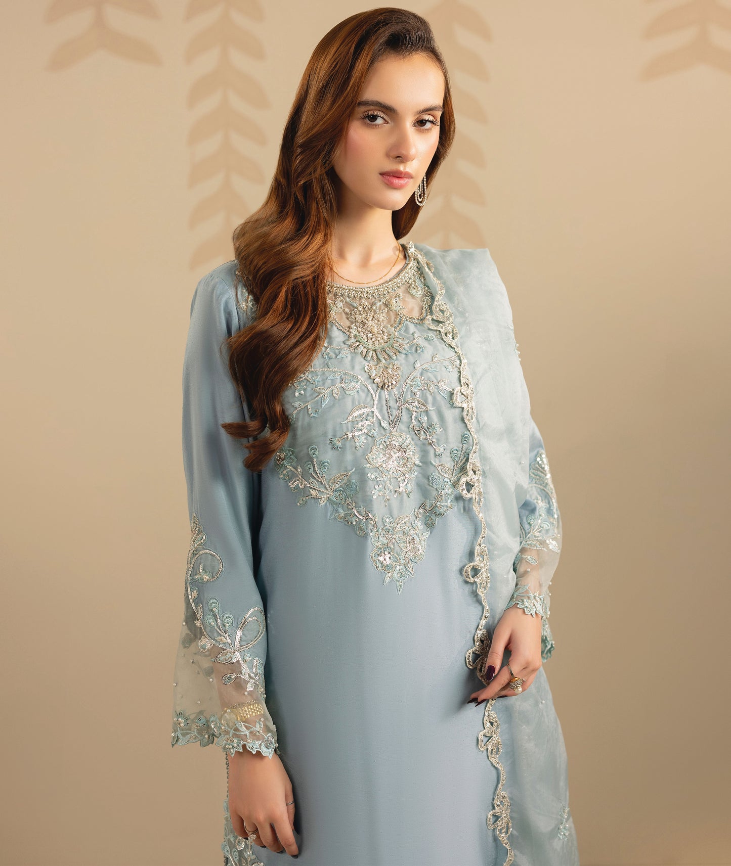 Zardozi ZR 2558 Ice Blue