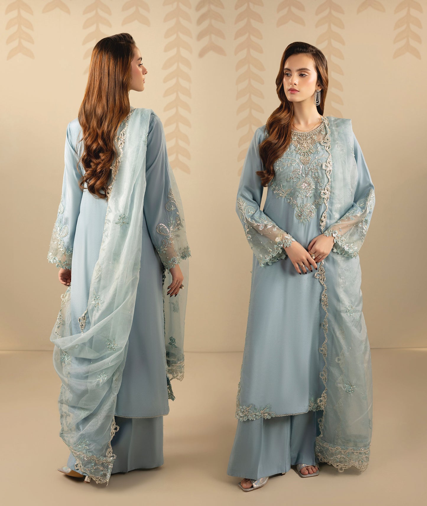 Zardozi ZR 2558 Ice Blue