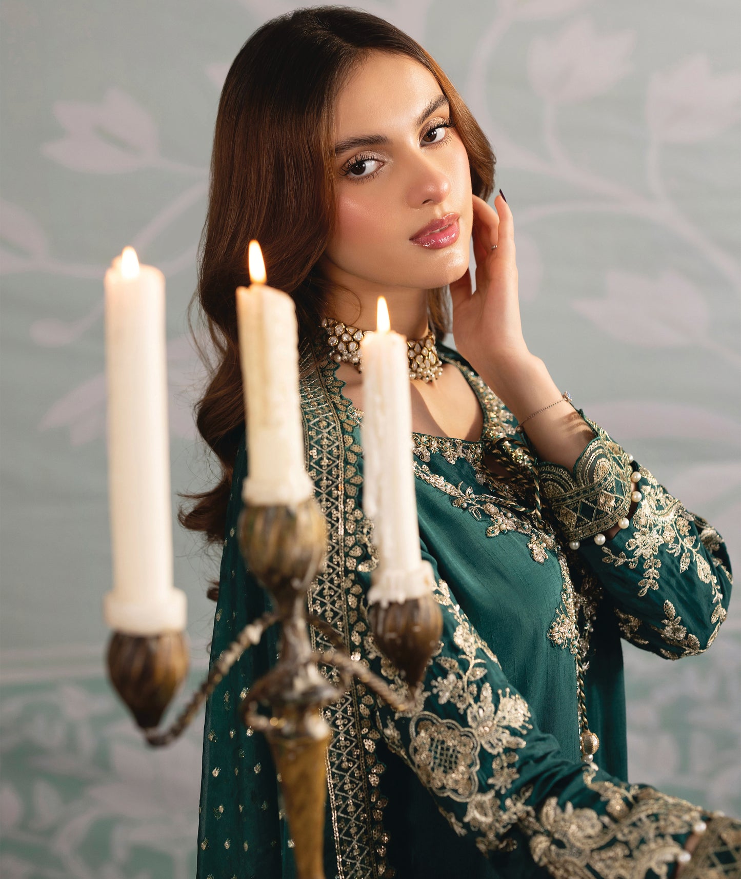 Zardozi ZR 2556 Emerald