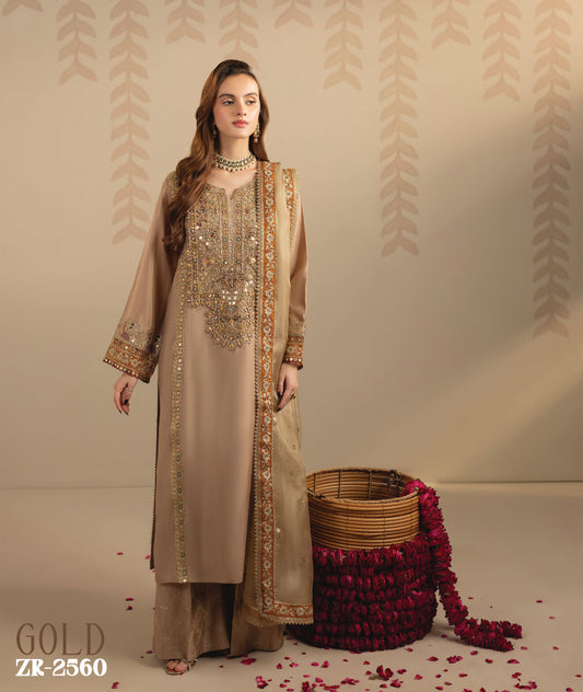 Zardozi ZR 2560 Gold