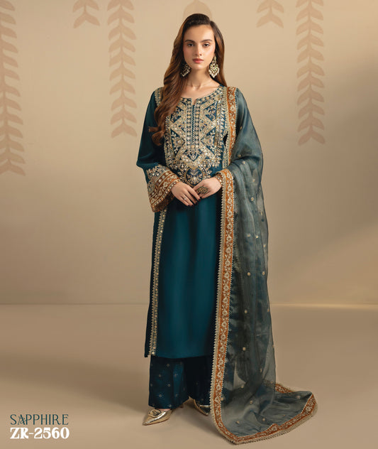 Zardozi ZR 2560 Saphire