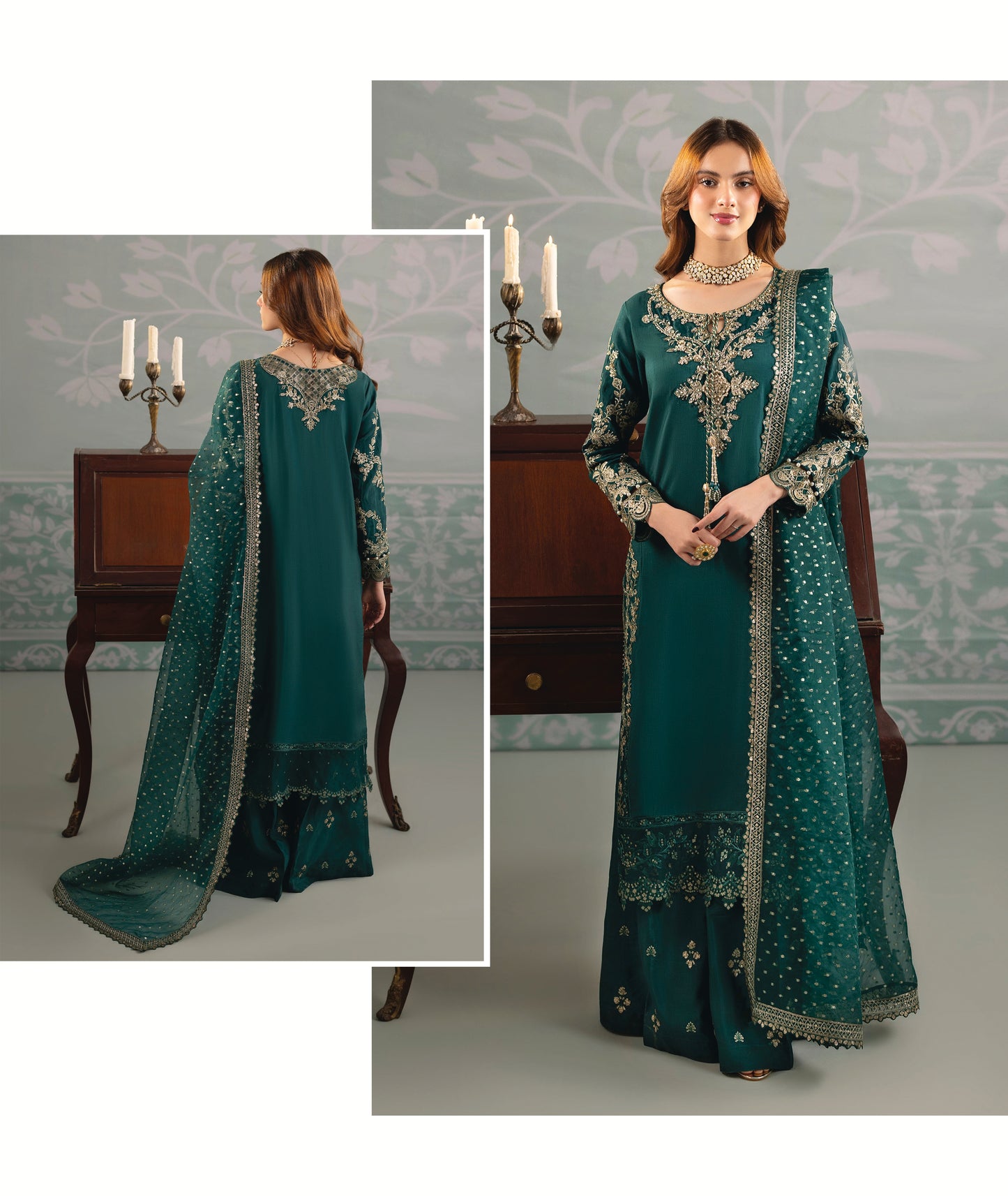 Zardozi ZR 2556 Emerald