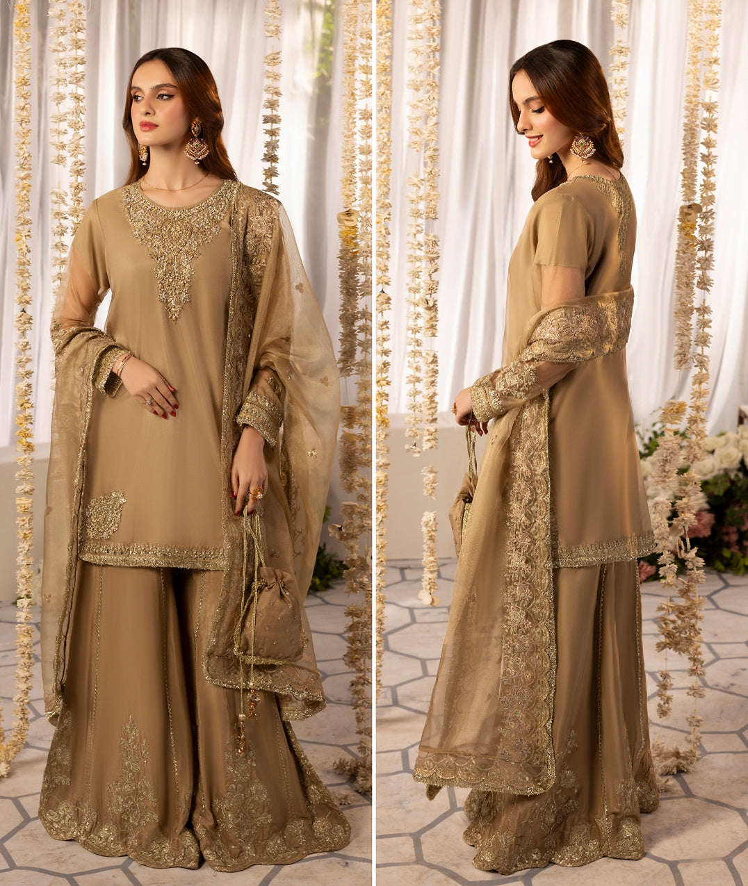 Zardozi Nikkah Edit 2568 Beigh