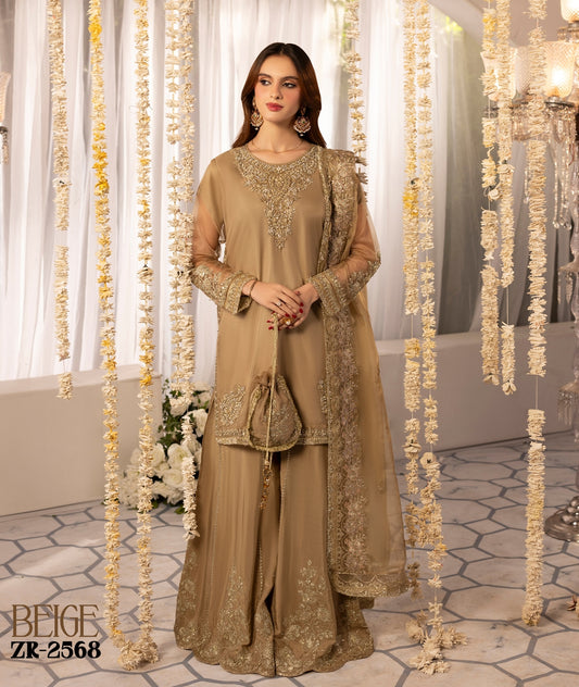 Zardozi Nikkah Edit 2568 Beigh